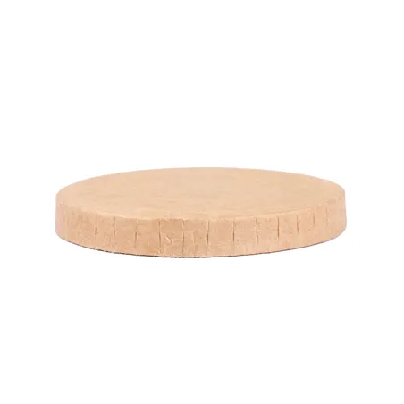 COUVERCLES POUR PETITS POTS  230 + 18 PE G/M2 Ø6,2 CM MARRON CARTON (1000 UNITÉ)