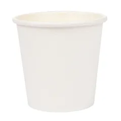 GOBELETS BOISSONS CHAUDES 1 PAROI 'ESPRESSO' 55 ML 230 + 18 PE G/M2 Ø5/3,5x4,9 CM BLANC CARTON (1000 UNITÉ)