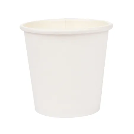 GOBELETS BOISSONS CHAUDES 1 PAROI 'ESPRESSO' 55 ML 230 + 18 PE G/M2 Ø5/3,5x4,9 CM BLANC CARTON (1000 UNITÉ)