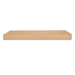 COUVERCLES SANS FENÊTRE POUR COD. 254.66 THEPACK  11x30x2 CM NATUREL CARTON NANO-MICRO (200 UNITÉ)