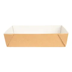 BOÎTES THEPACK  22x15x5 CM NATUREL CARTON NANO-MICRO + PP (200 UNITÉ)