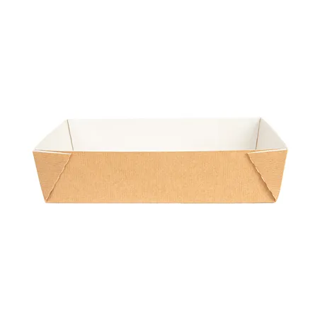 BOÎTES THEPACK  22x15x5 CM NATUREL CARTON NANO-MICRO + PP (200 UNITÉ)