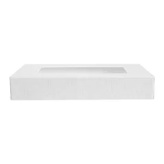 COUVERCLES AVEC FENÊTRE POUR COD.254.77 THEPACK 11x15x2 CM BLANC CARTON NANO-MICRO + OPP (200 UNITÉ)