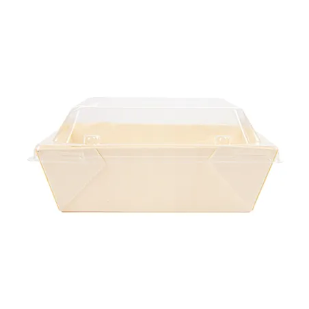 COMBO BARQUETTES + COUVERCLES PET WOOD  12x12x3,5 CM NATUREL BOIS (200 UNITÉ)