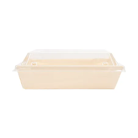 COMBO BARQUETTES + COUVERCLES PET WOOD  16x12x3,6 CM NATUREL BOIS (200 UNITÉ)