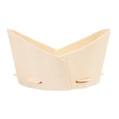MINI RÉCIPIENTS POUR MISE EN BOUCHE WOOD  10,3x6x5,3 CM NATUREL BOIS (200 UNITÉ)