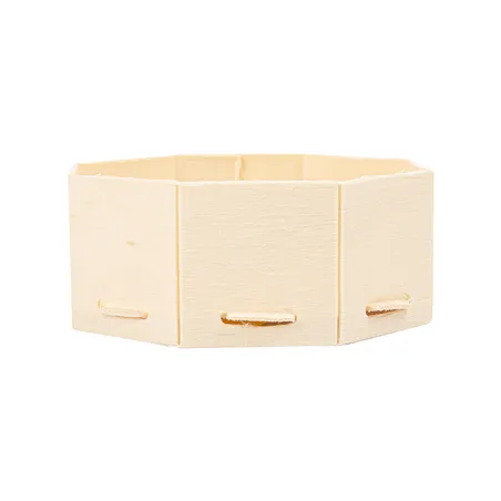 MINI RÉCIPIENTS POUR MISE EN BOUCHE WOOD  8x8x3,5 CM NATUREL BOIS (200 UNITÉ)