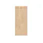 SACS SANDWICHS 34 G/M2 12+4x26 CM NATUREL PARCH.INGRAISSABLE (500 UNITÉ) SACS SANDWICHS