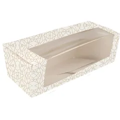 BOÎTES PÂTISSERIES AVEC FENÊTRE
