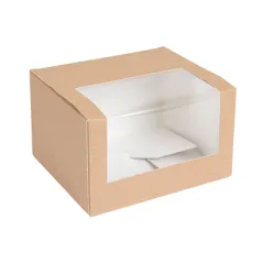 BOÎTES PÂTISSERIES AVEC FENÊTRE