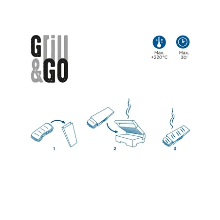 PAPIER INGRAISSABLES OUVERT 2 CÔTÉS PFAS FREE 'GRILL&GO' 38 GR/M2 16x16,5 CM NATUREL PARCH.INGRAISSABLE (500 UNITÉ)