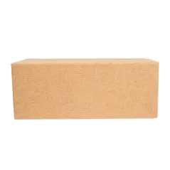 BOÎTES REPAS À EMPORTER THEPACK 1 L 11x18x7 CM NATUREL CARTON NANO-MICRO (300 UNITÉ)