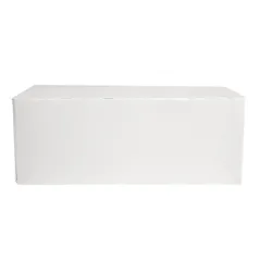 BOÎTES REPAS À EMPORTER THEPACK 1 L 11x18x7 CM BLANC CARTON NANO-MICRO (300 UNITÉ)