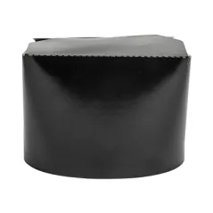 RÉCIPIENTS SALADIERS  1000 ML 305 + 18 PE G/M2 Ø12,3x8,5 CM NOIR CARTON (300 UNITÉ)