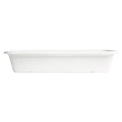 PLATEAUX BIONIC 500 ML 22,5x9,6x4,3 CM BLANC BAGASSE (600 UNITÉ)