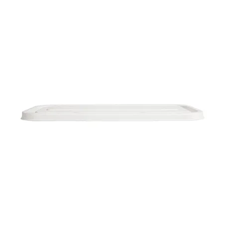 COUVERCLES CODES 257.51, 257.52, 257.53 BIONIC 500 ML 23,2x10,2x1 CM BLANC BAGASSE (600 UNITÉ)