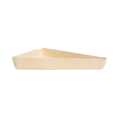 BARQUETTES TRIANGULAIRES WOOD  21x14x2,5 CM NATUREL BOIS (50 UNITÉ)