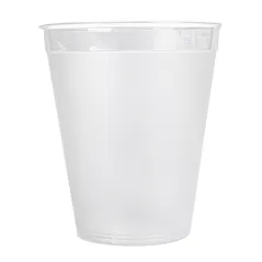 VERRES RÉUTILISABLES  150 ML Ø 6,5/4,2x7,5CM TRANSPARENT PP (1000 UNITÉ)