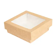 PETITES BOÎTES+COUVERCLES AVEC FÊNETRE