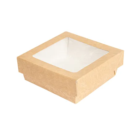 PETITES BOÎTES+COUVERCLES AVEC FÊNETRE