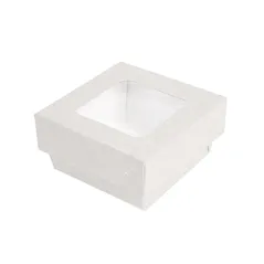 PETITES BOÎTES+COUVERCLES AVEC FÊNETRE