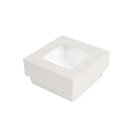 PETITES BOÎTES+COUVERCLES AVEC FÊNETRE