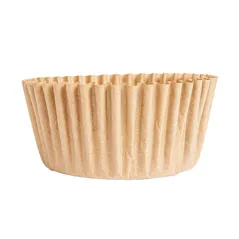 CAPSULES PETIT FOURS  50 G/M2 Ø 5x2,7 CM NATUREL PARCH.INGRAISSABLE (1000 UNITÉ)