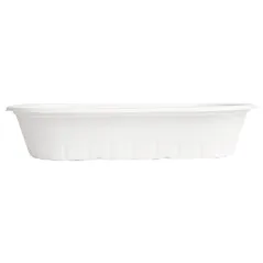 LUNCH BOX BIONIC 800 ML 24,3x12x4,8 CM BLANC BAGASSE (500 UNITÉ)