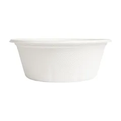 POTS BIONIC 280 ML Ø 11,6x4,4 CM BLANC BAGASSE (500 UNITÉ)