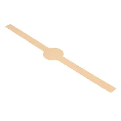 BAGUE AUTOCOLLANTE   4x30 CM NATUREL KRAFT (250 UNITÉ)