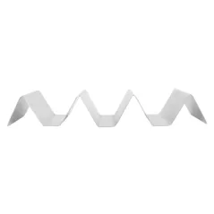 RACK POUR 3/4 TACOS ARTINOX  20,5x8x3,5 CM ARGENTE INOX (12 UNITÉ)