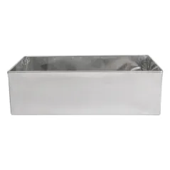 BOÎTE POUR BUFFET ARTINOX  26,3x13x8 CM ARGENTE INOX (1 UNITÉ)