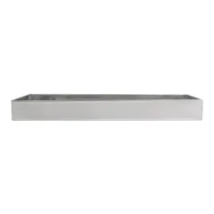BOÎTE POUR BUFFET ARTINOX  38,3x12,3x4 CM ARGENTE INOX (1 UNITÉ)