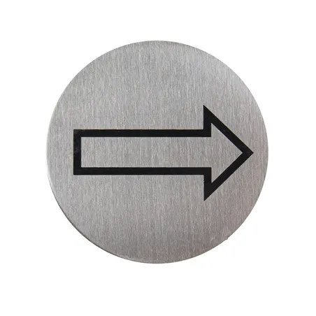 PLAQUE AUTOADHESIVE "FLÈCHE"