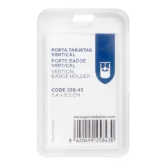PORTE BADGE VERTICAL