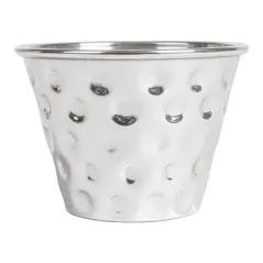 RAMEQUINS MARTELÉ ARTINOX 75 ML Ø 6x4,4 CM ARGENTE INOX (12 UNITÉ)