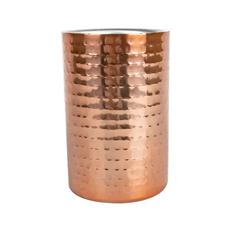 RAFRAÎCHISSEUR À VIN MARTELÉ ARTINOX  Ø 10,8x17,8 CM CUIVRE INOX (1 UNITÉ)