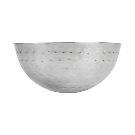 BOL MARTELÉ ARTINOX  Ø 13x6 CM ARGENTE INOX (1 UNITÉ)