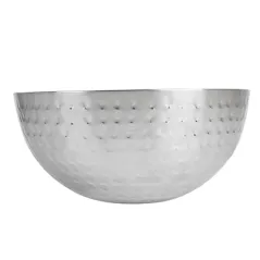 BOL MARTELÉ ARTINOX 1700 ML Ø 19,5x9 CM ARGENTE INOX (1 UNITÉ)