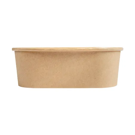RÉCIPIENTS CARRÉS  1000 ML 320 + 26 PE G/M2 16,7x16,7x5,5 CM NATUREL KRAFT (300 UNITÉ)