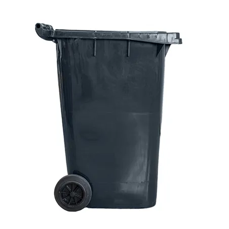 CONTENEUR, 2 ROUES  240 L 74x60x101 CM GRIS HDPE (1 UNITÉ)