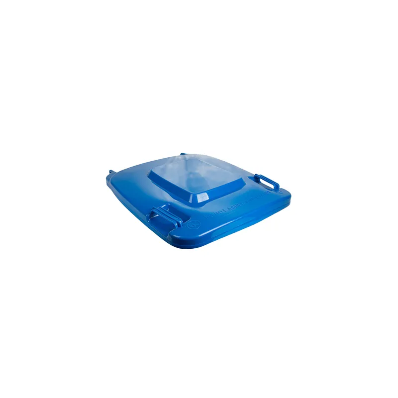 COUVERCLE POUR CONTENEUR 240L   71x56x7,4 CM BLEU HDPE (1 UNITÉ)