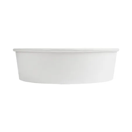 POTS SALADIERS  950 ML 255 + 18 PE G/M2 Ø 18,7/16,5x5,4 CM BLANC CARTON (300 UNITÉ)