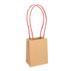 SACS SOS AVEC ANSES EN PAPIER ROUGE