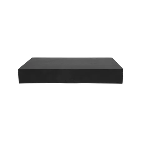 BOÎTES CATERING, PLATE THEPACK  42x28x6 CM NOIR CARTON NANO-MICRO (100 UNITÉ)