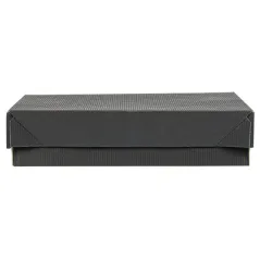 PLATEAUX + COUVERCLE THEPACK 19,5x11x4,5 CM NOIR CARTON NANO-MICRO (200 UNITÉ)