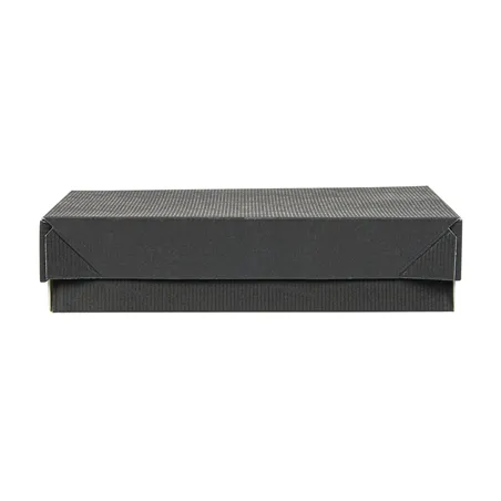 PLATEAUX + COUVERCLE THEPACK  19,5x11x4,5 CM NOIR CARTON NANO-MICRO (200 UNITÉ)