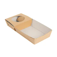 PLATEAUX TRANSPORT 1 VERRE+1 COMPART.