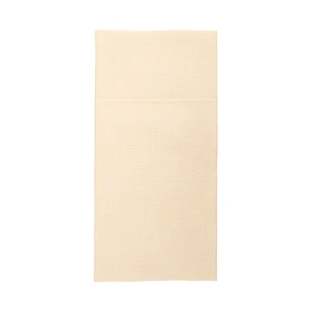 SERVIETTES KANGOUROU 'JAZZ' 55 G/M2 40x40 CM IVOIRE AIRLAID (700 UNITÉ)