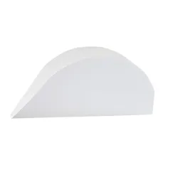 RÉCIPIENTS POUR TACOS THEPACK  15x2x7 CM BLANC CARTON NANO-MICRO (1200 UNITÉ)